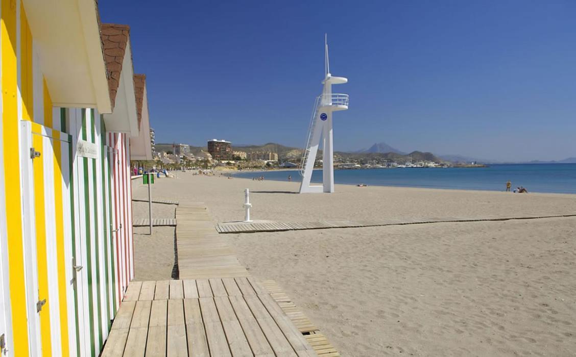 1ª Linea Del Mar 2 Habitaciones 2 Banos, Parking Subterraneo Incluido, Mascotas El Campello Εξωτερικό φωτογραφία